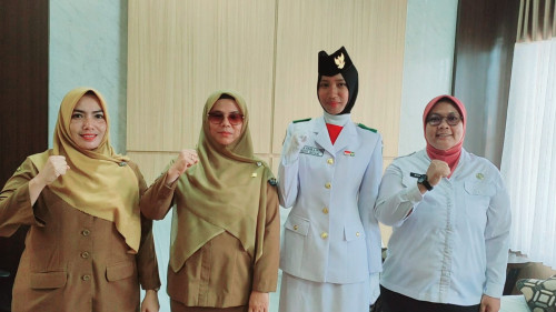 Reka Khaila Putri, Paskibra Kota Batam Kembali ke Sekolah setelah Bertugas